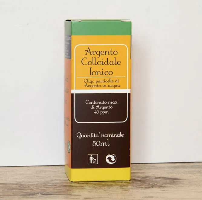 Argento colloidale ionico
