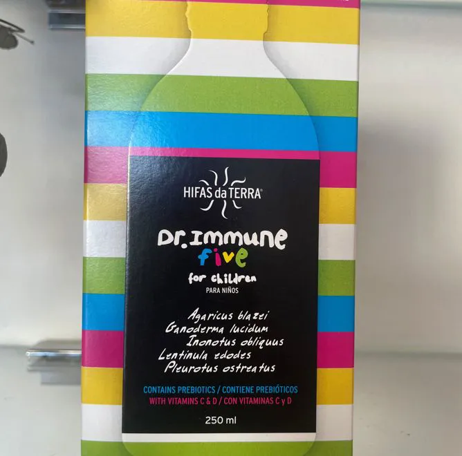 Dr. Immune Five Hifas da Terra – Sciroppo per bambini con 5 funghi medicinali